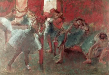Tänzer bei der Probe, 1895-98